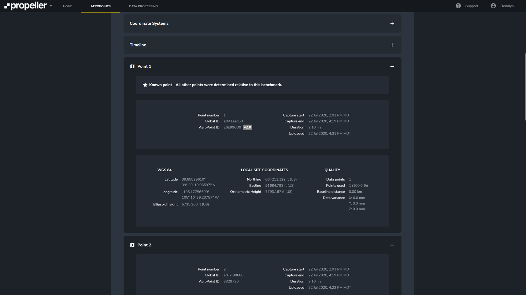 Propeller processing guide